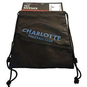 Logo Brands Tilt Bag MLS Charlotte Football Club 18"X13" - New